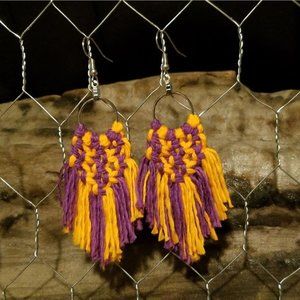Macrame earrings